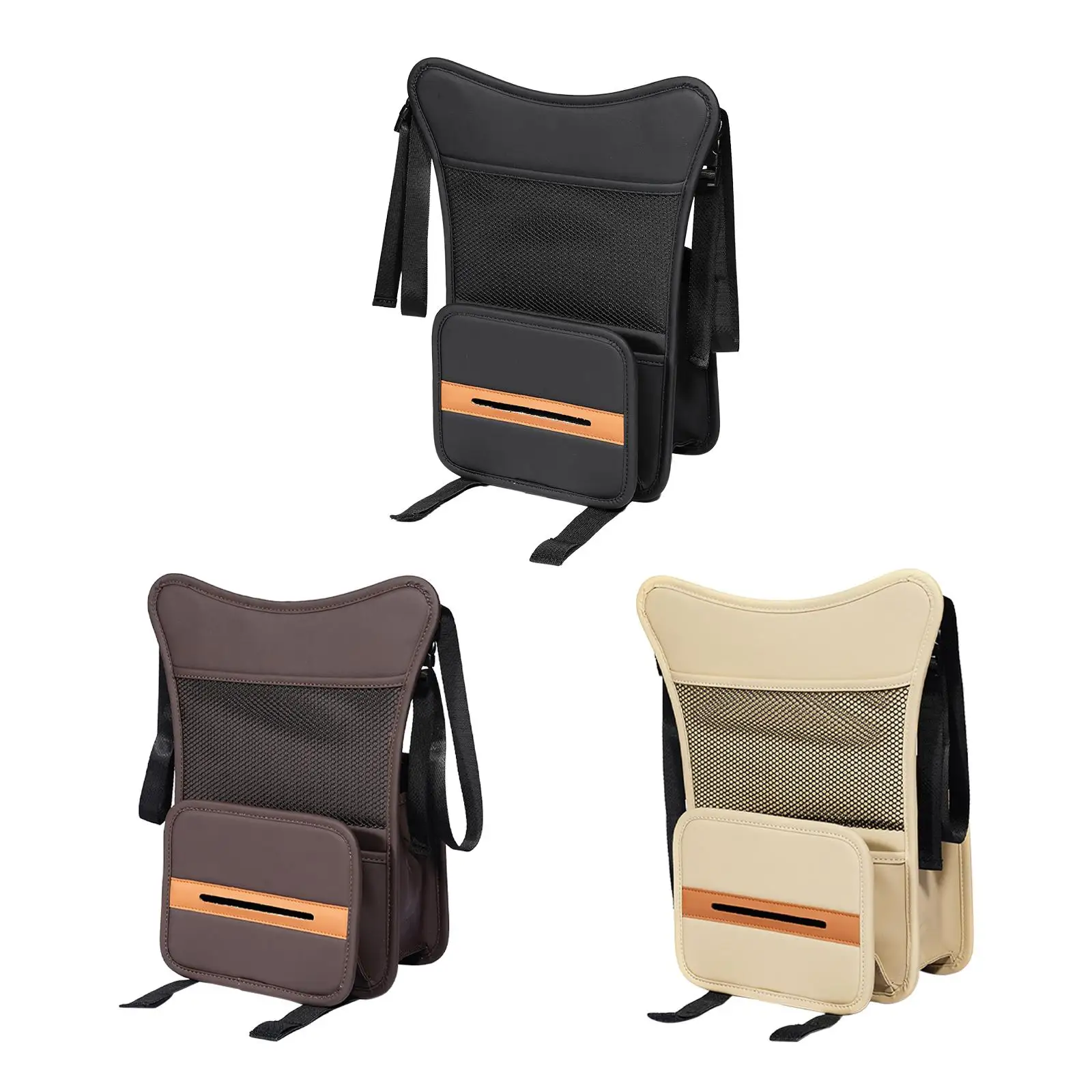 Автомобильный органайзер для хранения на заднем сиденье, чтобы сохранить чистить и аккуратность для большинства автомобилей и внедорожников. Быстрая установка. Водонепроницаемый держатель для планшета.