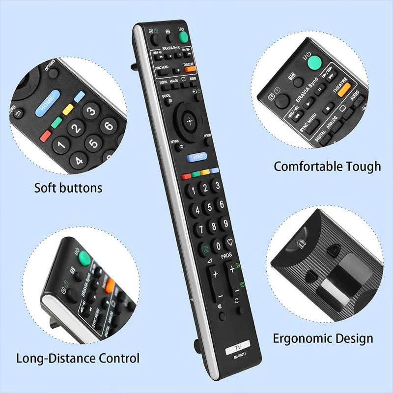 RM-ED011 Remote Control For Sony TV KDL26E4050 KDL26V4730 KDL26E4000 KDL-26E4020 KDL-26E4030 KDL-26E4050 KDL-26V4500 KDL-26V4710