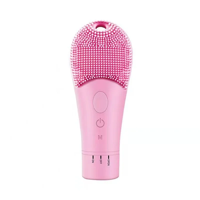 9 Gear Elettrico Ad Ultrasuoni Pelle Sonic Scrubber Spazzola Per Il Viso Cleaner Spinning Vibrazione Ad Alta Frequenza Viso Silicone Ricaricabile