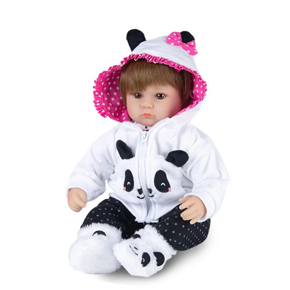 تولد من جديد ملابس دمى الطفل مجموعة رومبير السراويل ل 18-20 بوصة/46-50 سنتيمتر دمى الأطفال فستان الملابس الباندا الزي الاطفال اللعب اكسسوارات