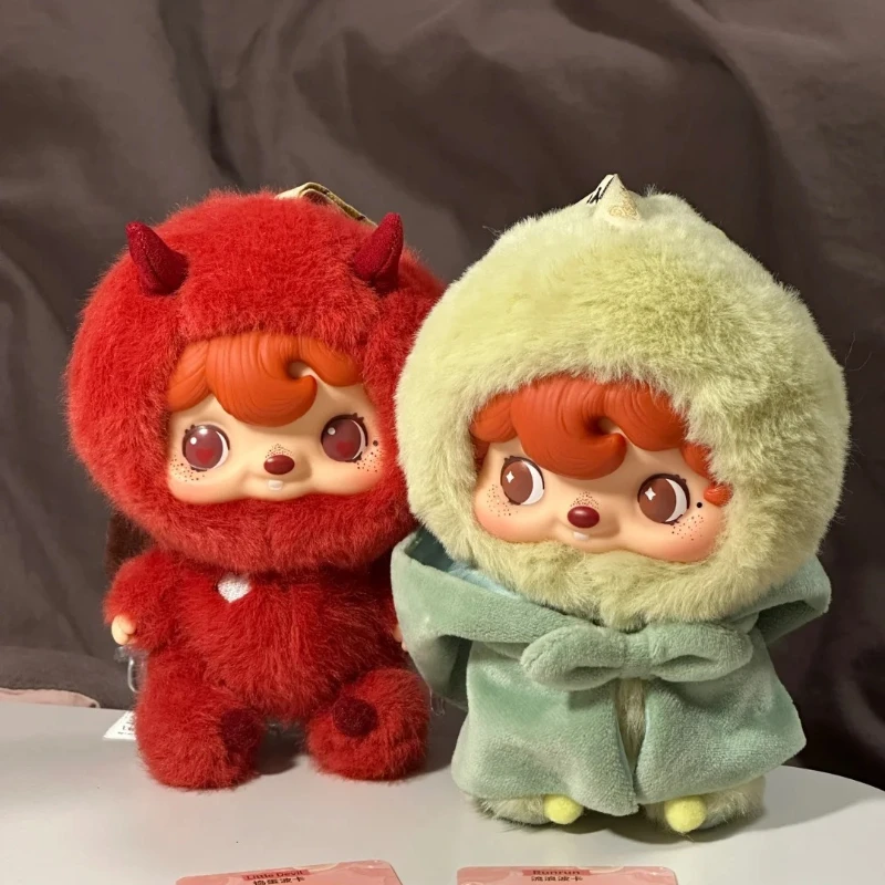 POUKA плюшевая глухая коробка, милая экшн-фигурка, виниловая аниме-кукла, загадочная коробка, сумка-сюрприз, кулон, коллекция, брелок, статуя, игрушка в подарок