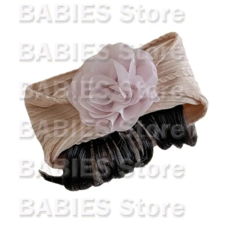

C9GB Unisex Baby Flower Hairband Soft Comfortable Headwear Adds Charm to Any Outfit Baby Hair Accessories for Girls