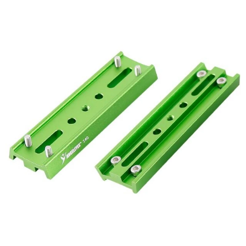 Agnicy-Positioning Dovetail Plate, 4 Parafusos, 140mm, Equatorial Instrument, Holding Clamp, Quick Installation Board, Vermelho, Preto, Verde