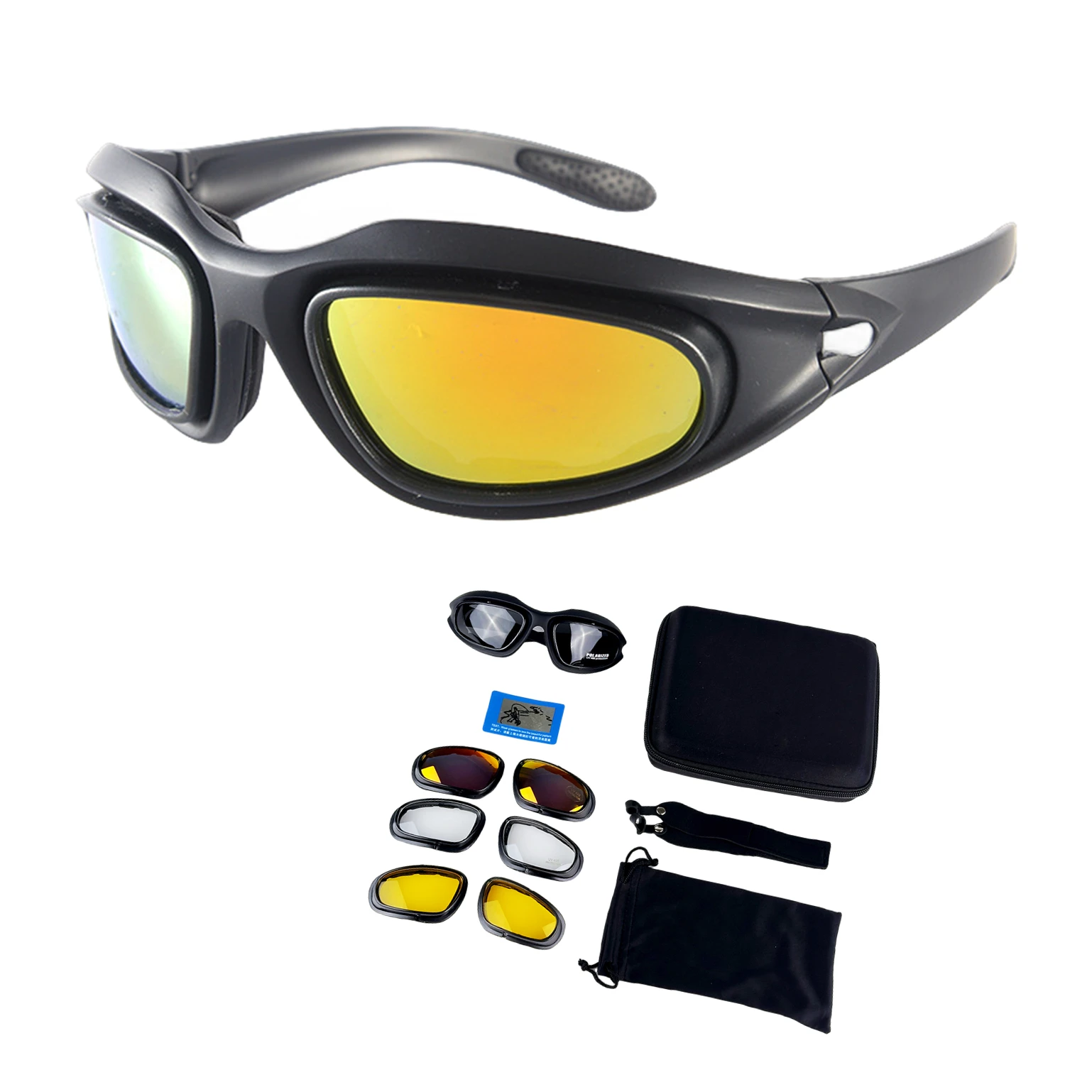 Hochleistungs-polarisierte Sonnenbrille für das Radfahren Angeln Outdoor-Sport leicht langlebig