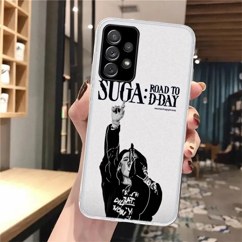 SUGA D-DAYs Phone Case For Samsung Galaxy A55 A54 A52 A53 A16 A15 A14 A12 A13 A25 A24 A22 A23 A35 A34 A32 A33 A05S A04S