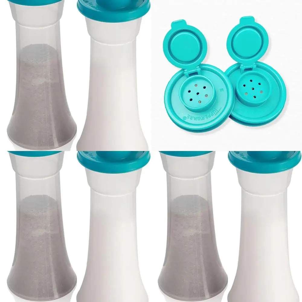 

Caribbean Blue Sea-Inspired Large Hourglass Salt & Pepper Shakers