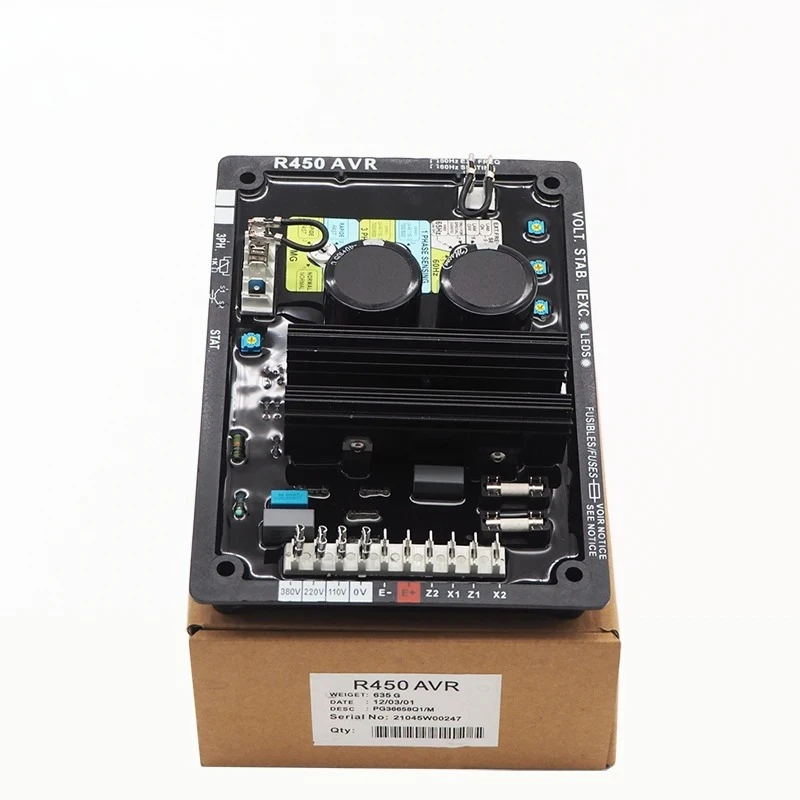 R450 AVR Fast Delivery Leroy Somer Generator Automatic Voltage Regulator Compatible with Original
