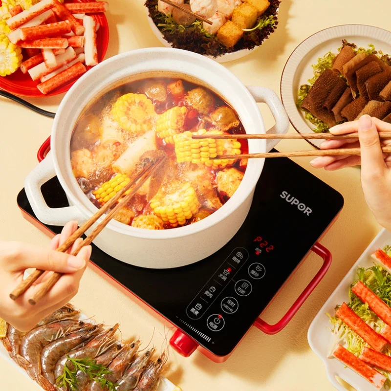 Electric Ceramic Stove Stir-Fry Induction Cooker Multi-Functional Integrated High-Power Energy-Saving Smart Battery Cooker