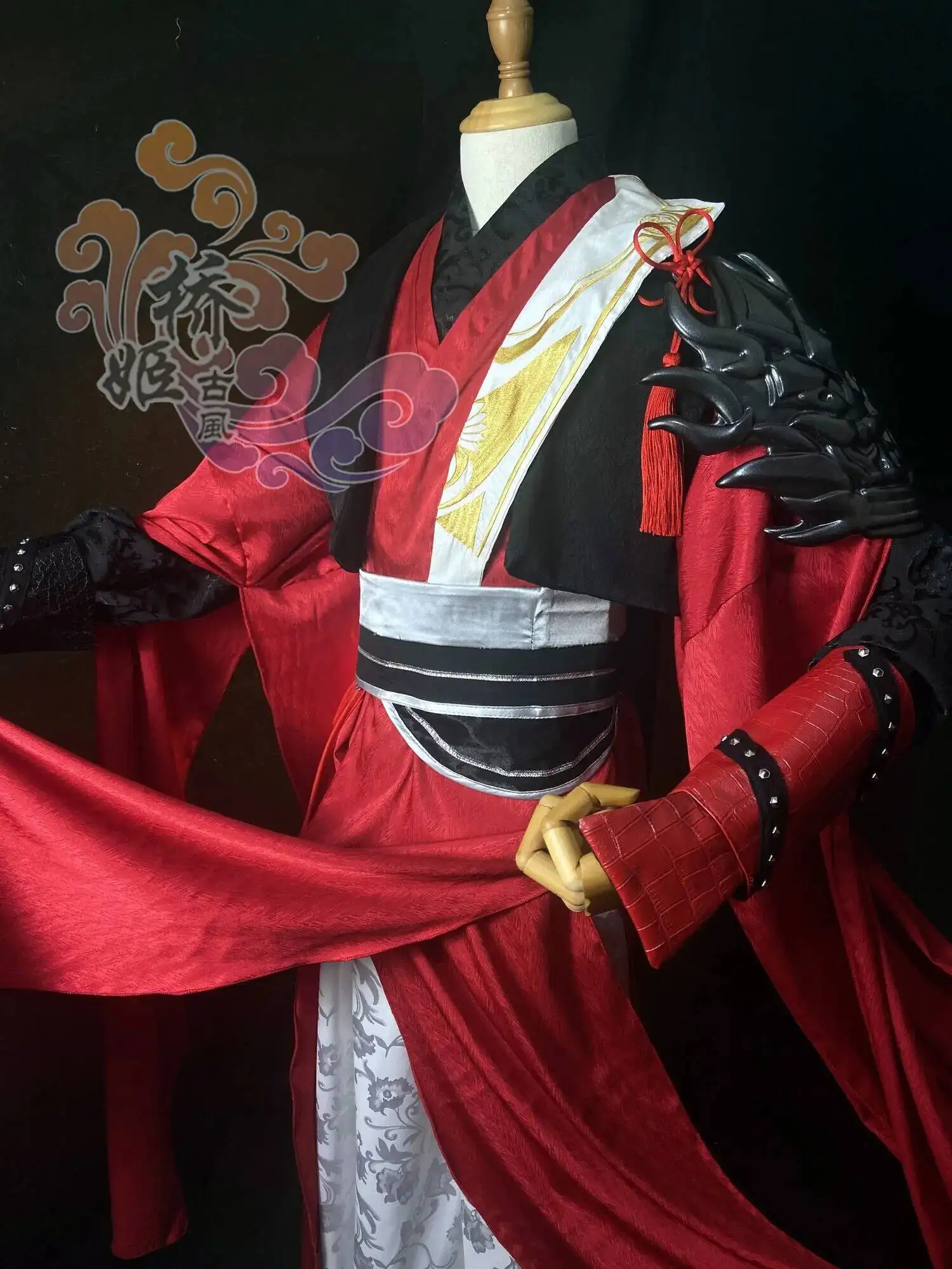 

Time All Game By For The Red Line Of Ain Cos Ai Yin Cosplay Costume Han Fu Halloween