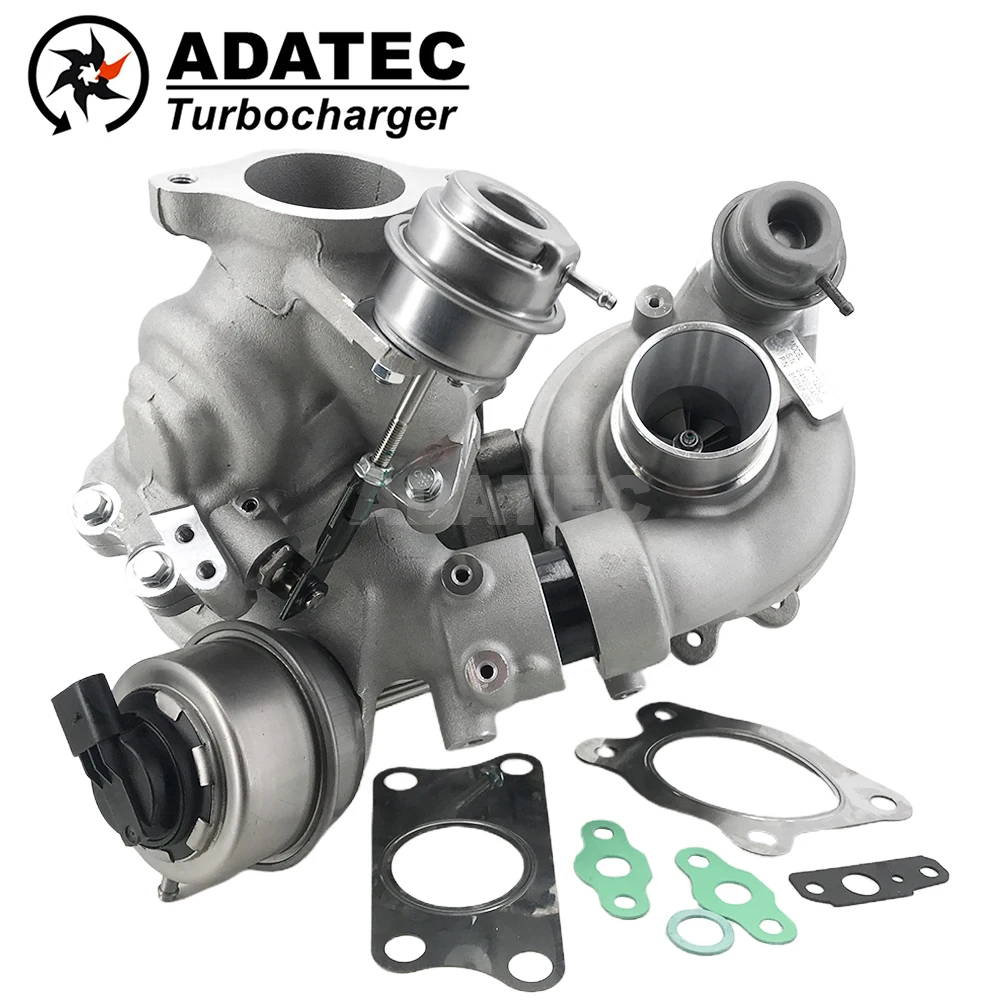 Twin Complete Turbocharger GT1238Z GT1752S 810356 810357 810358 SH01-13700 Full Turbo For Mazda CX-5 SH01 2.2L Passenger Turbine
