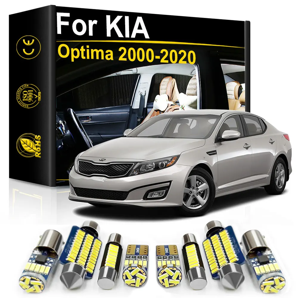 For Kia Optima 2000 2008 2009 2010 2011 2012 2013 2014 2015 2016 2017 2018 2019 2020 Accessories Car LED Interior Lights Canbus