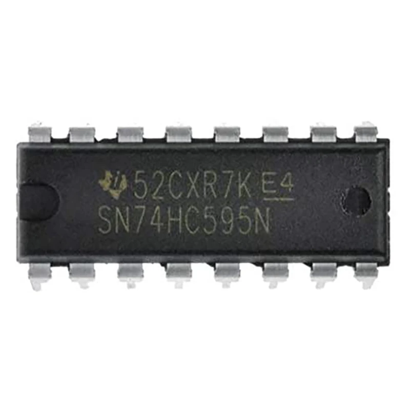 Логический переключатель IC 74HC595 74HC595N SN74HC595N DIP-16, 10 шт.