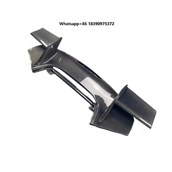 Hot Selling m Style Carbon Fiber Duck Tail Spoiler for  Cars 488 Rear Spoiler wings
