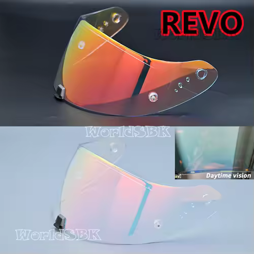Helmets Visor For Scorpion Exo 1400 Carbon, R1 & EXO 520 391 Motorcycle Helmet Lens Visor Plating Uv Protection Lens Faceshield - Image 5