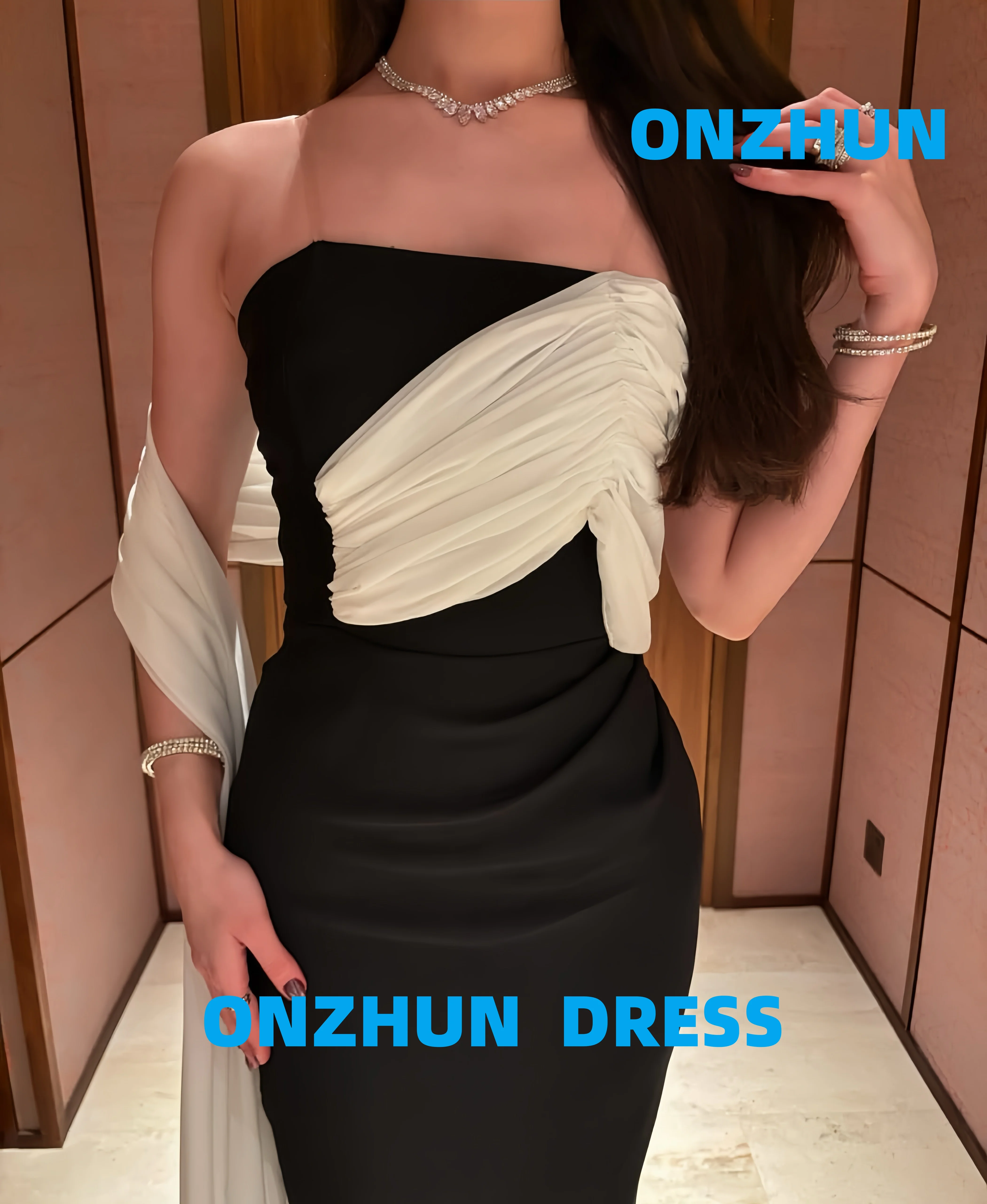 فساتين سهرة فاخرة مخصصة بدون حمالات بدون أكمام حورية البحر أنيقة فساتين سهرة نسائية فساتين سهرة عصرية