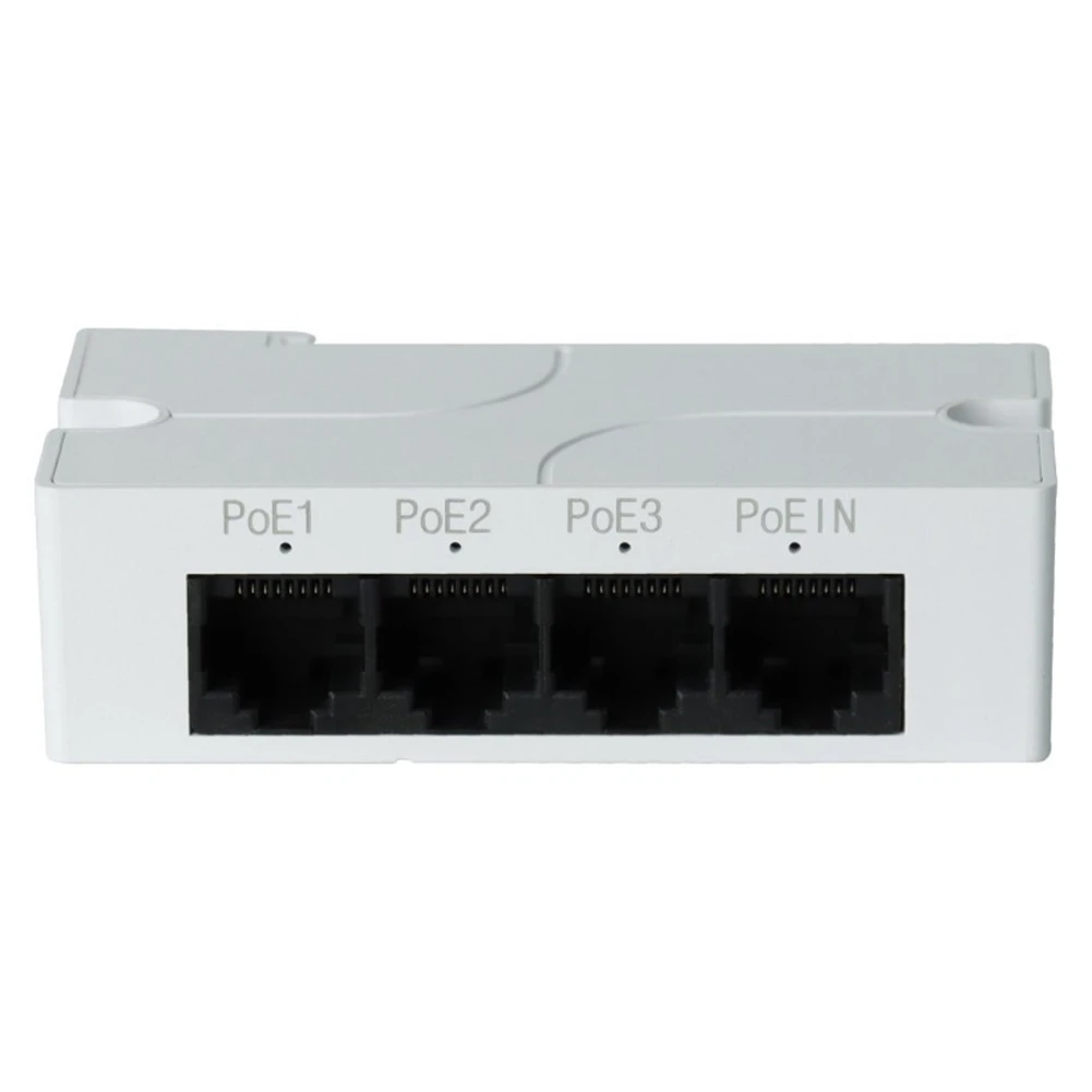 1 bis 3 Port Poe Extender passiv kaskadi erbar iee802.3af für IP Port Transmission Extender für Poe Switch NVR IP (1 Stück)