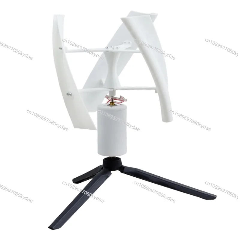 

3D printing PAL material micro wind turbine vertical axis brushless DC generator wind solar complementary