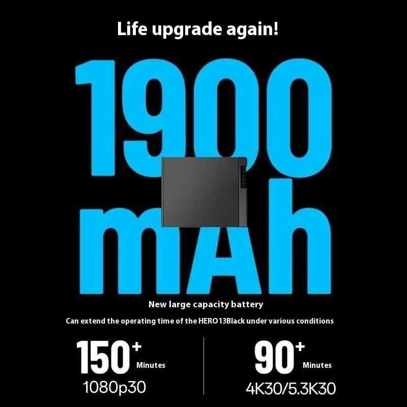 GO PRO HERO 13 Black Sports Camera 5.3k HD Anti-Shake for Riding Diving Fishing Adventures HERO 13