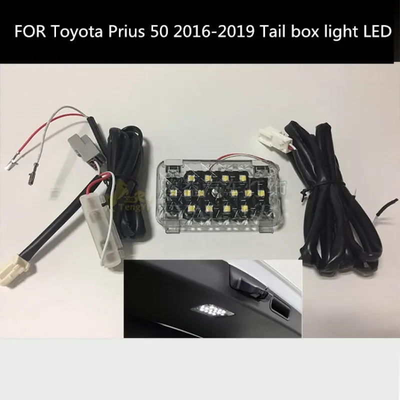 

FOR Toyota Prius 50 2016-2019 Tail box light LED tailgate additional light interior atmosphere reading trunk with switch