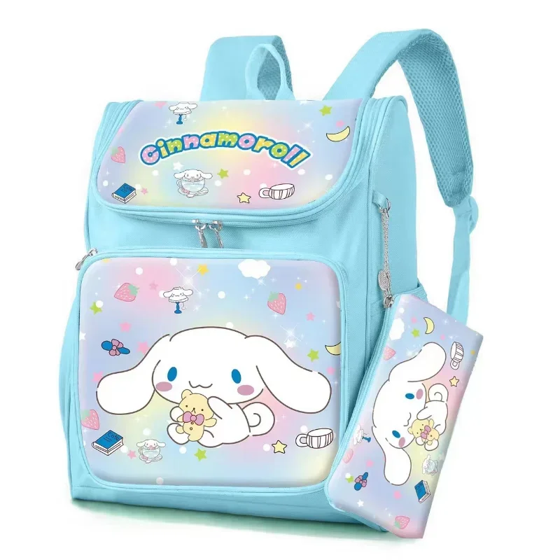 Sanrio Melodie Student Schooltas Cartoon Eenvoudige Clow M Grote Capaciteit Pacha Hond Etui Rugzak