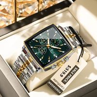 POEDAGAR Top Luxury Male Wristwatch Waterproof Luminous Stainless Steel Men Watch Chronograph Date Business Quartz Men's Watches