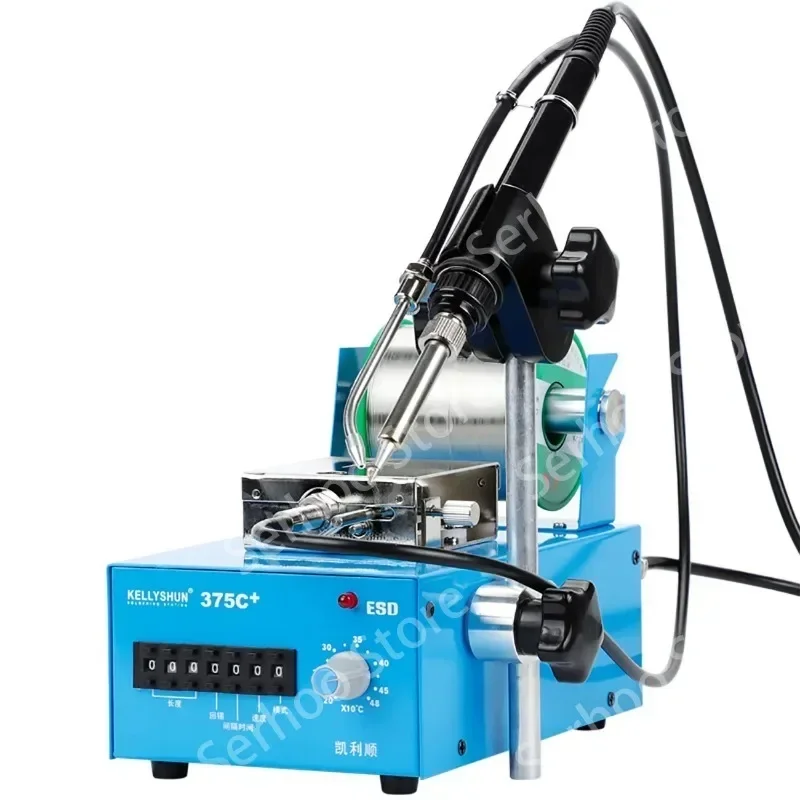 

Tin Feeding Constant Temperature Welding Table 60W Automatic Solder Machine Circuit Board Foot Step Universal Station Weld