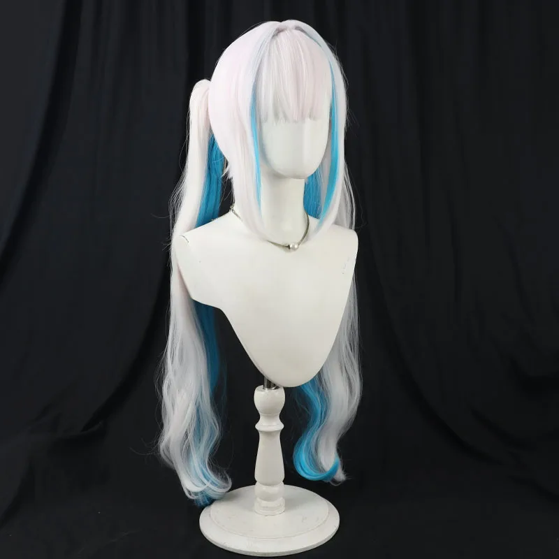 Virtual YouTube Vtuber Lize Helesta Cos Cosplay Wig Halloween Carnival Party Props Synthetic Hair Heat Resistant Fiber + Wig Cap