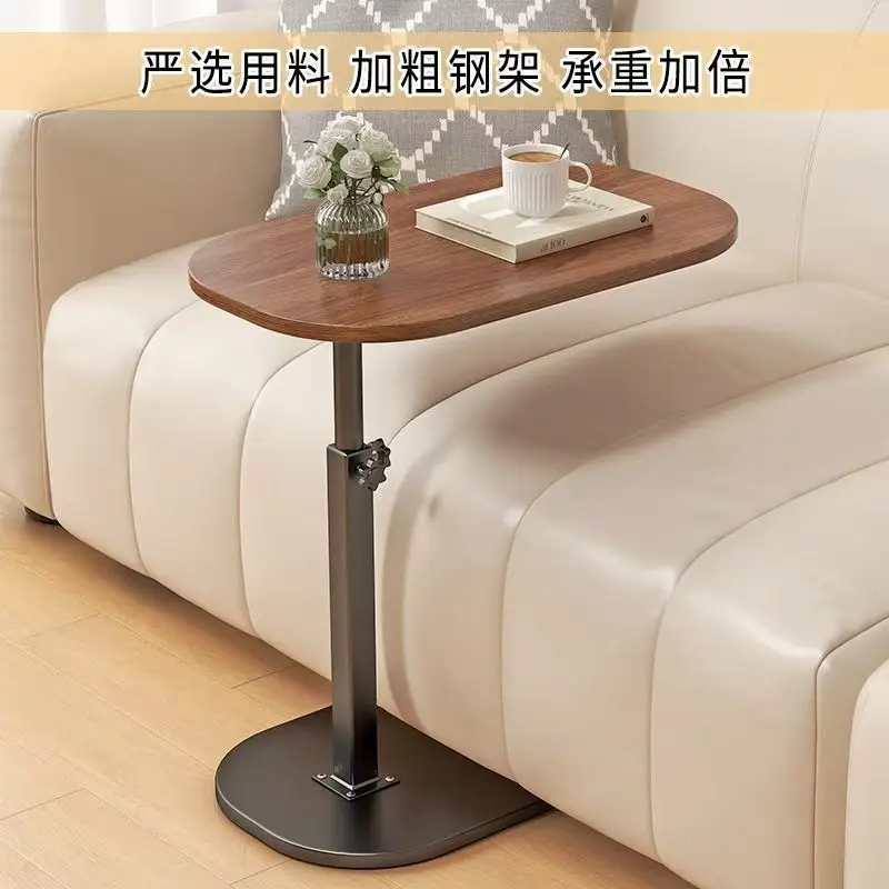

Suitable forLifting small side corner living room sofa small table mobile coffee table bedroom bedside simple mini simple home