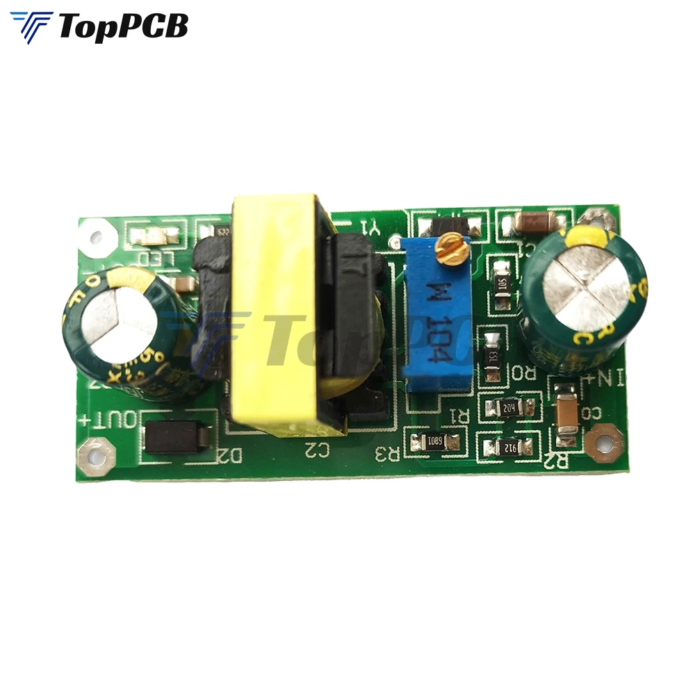 Adjustable Isolated Power Supply DC-DC Step Down Buck Converter Module 22-290V to 3.6-15V Short Circuit Over Current Protection