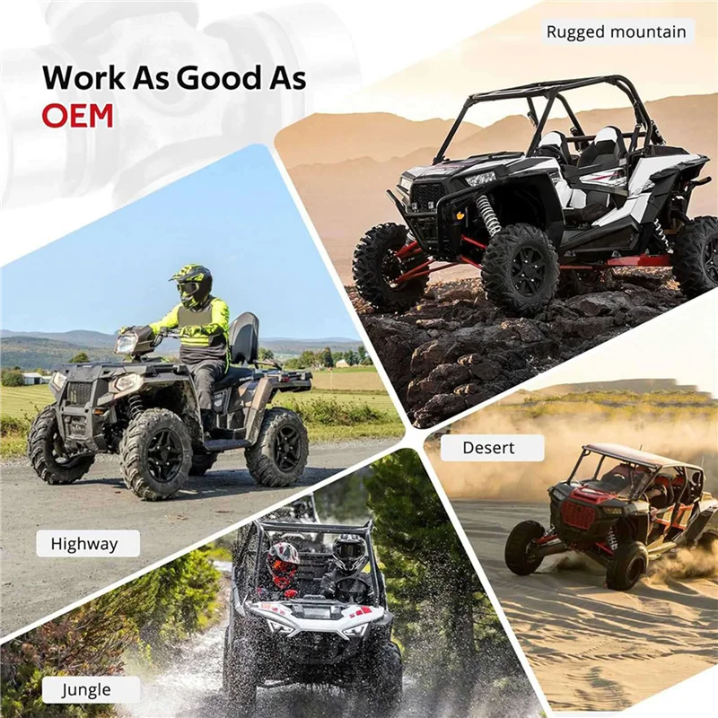 

Front Prop Shaft U-Joint 2SET For Polaris RZR Ranger Sportsman General 1000 900 800 700 570 500 2202015 2203703