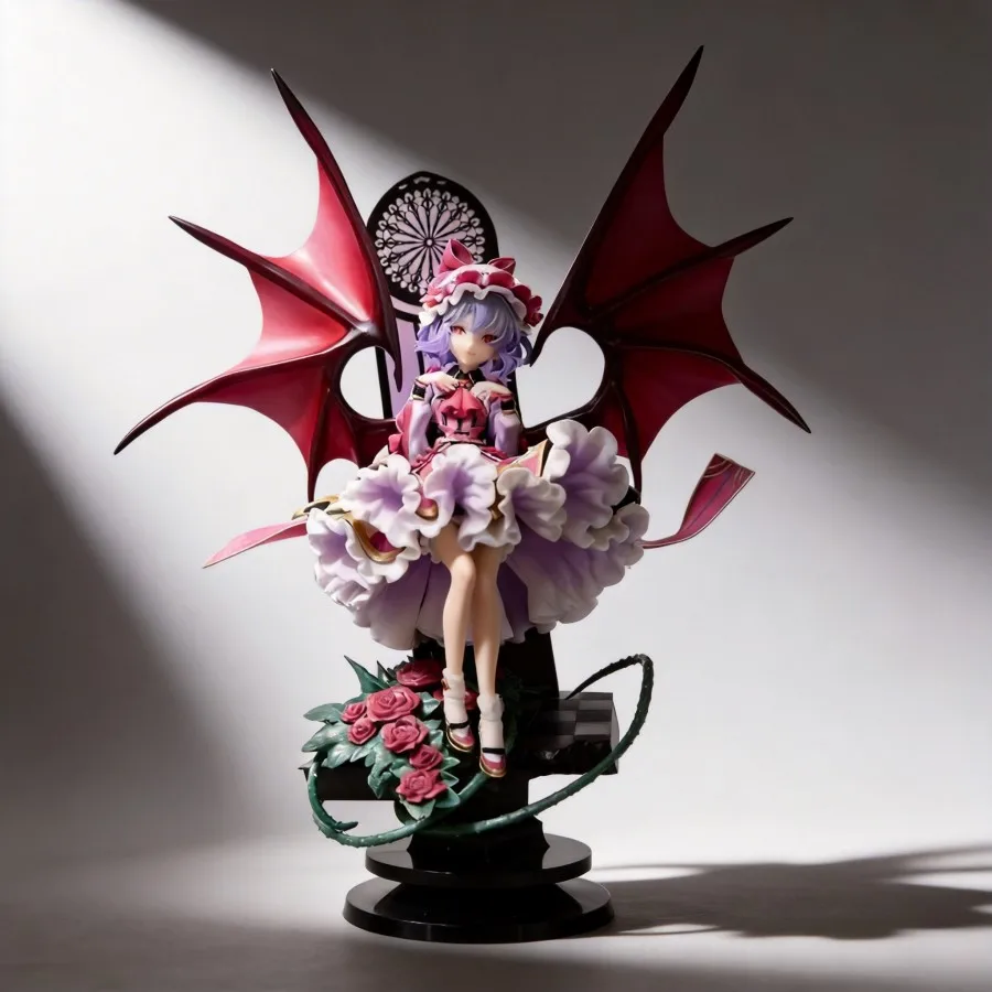 

Remilia Scarlet Figure Touhou Project Scarlet Devil Anime Character Collectible Model Decoration 29cm