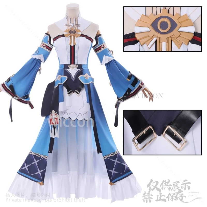 Theresa Apocalypse ssiGioco Anime Honkai Impact 3 Costume Sorella Costume Uniforme Parrucca per Ragazze Donna Cos Personalizzato