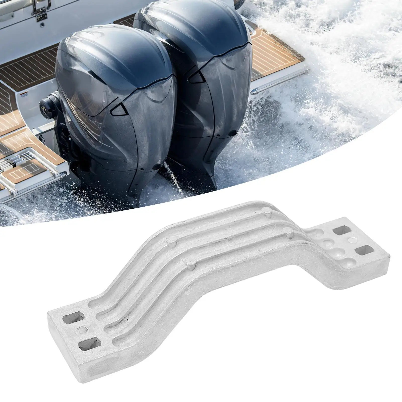 Anode Handle Bar 6G5-45251-02-00 Aluminum Alloy Rustproof Strong Reliable Anti Deformation for outboard