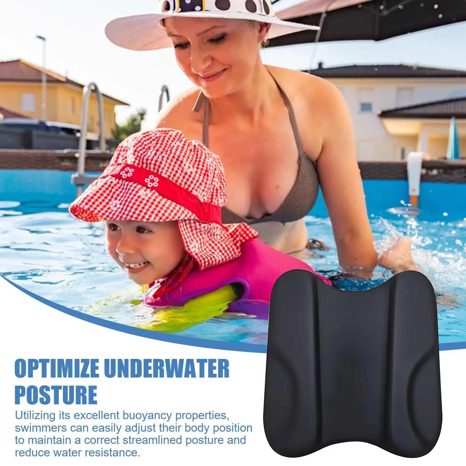 

Черный тренировочный поплавок для бассейна, унисекс, тренировочная доска, поплавок для ног, легкий поплавок для тренировок в бассейне, поплавок для ног, легкий бассейн