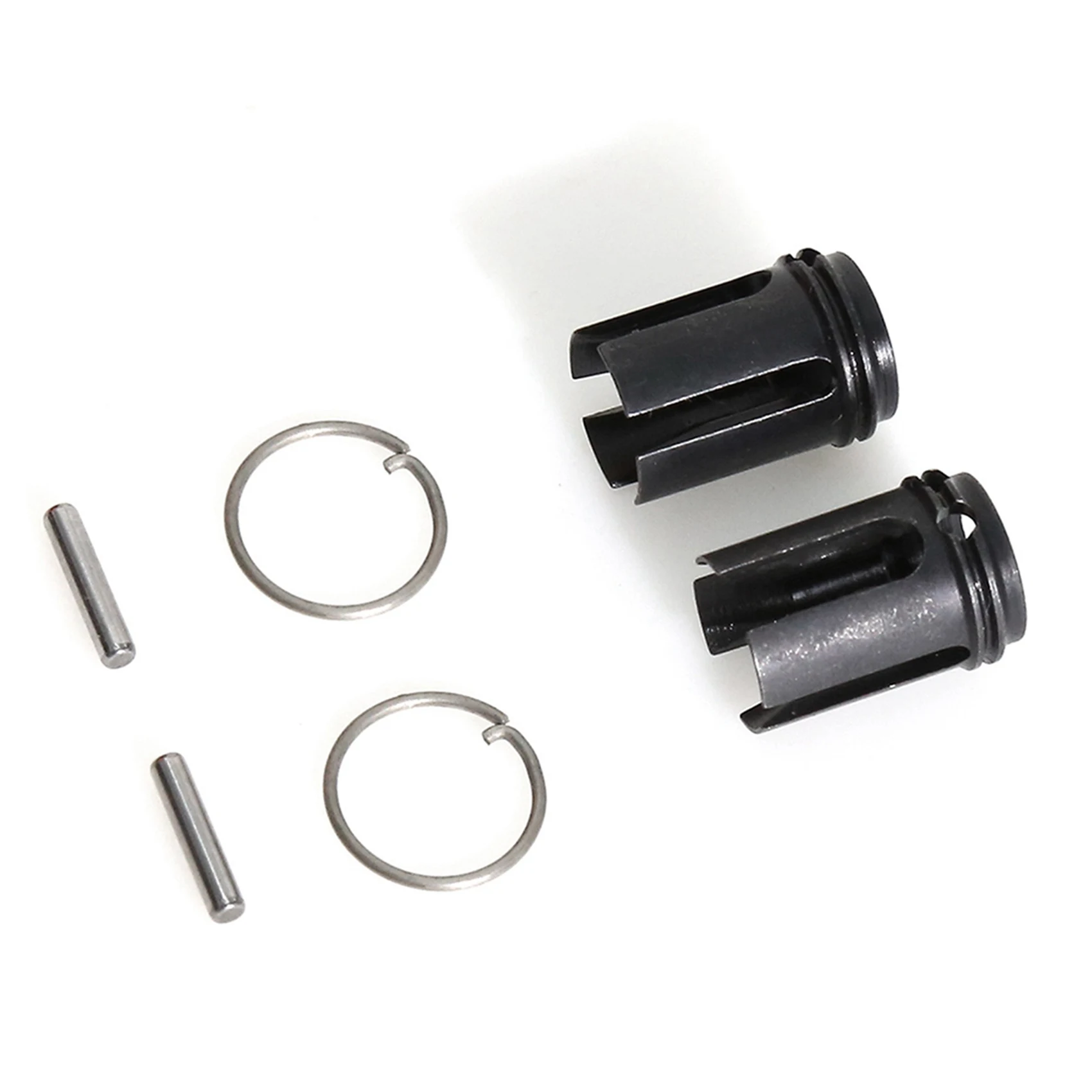 A84F-2X RC Car Upgrade Front Straight Shaft Sleeve Shaft Cup Kit For 1/10 Tamiya XV02/XM01/TT02 RC Car Upgrade Parts