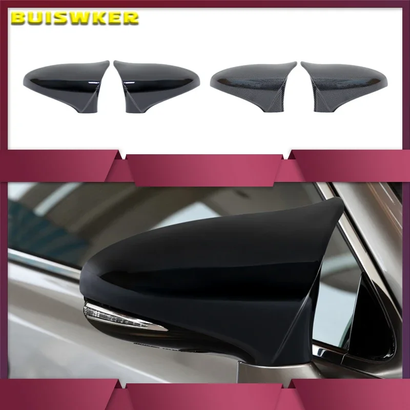 New 2x Rearview Mirror Cover Wing Side Mirror Cap for Lexus CT 2009-2022 M Style Rear View Mirror Cover Cap