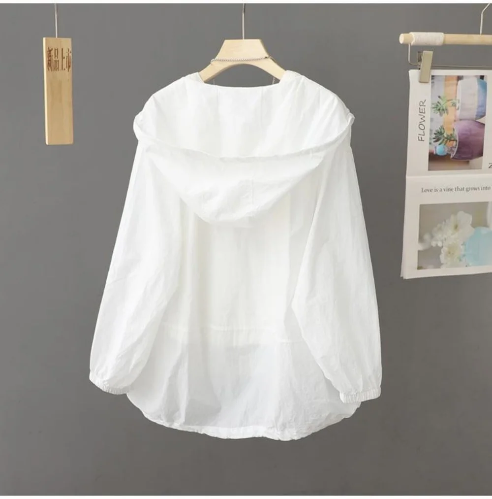 

UPF50+ Sun Protection Jacket for Men Women Lightweight Summer Outdoor UV Sunscreen Shirt with Cooling Fabric