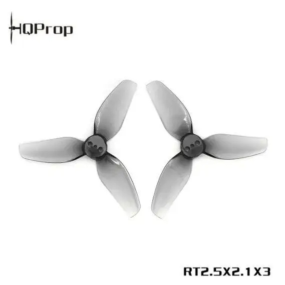 For Mario Mini25 HQProp T2.5x2.1x3 3-Blade Propeller 2.5 Inch Positive Negative Paddles for Racing RC Drone Flying Props