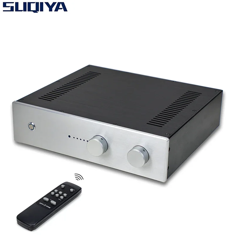 

SUQIYA-Remote 12AX7 Tube Preamplifier Base on Conrad-johnson CL Preamp 4 Channels RCA Remote Control Switch Input