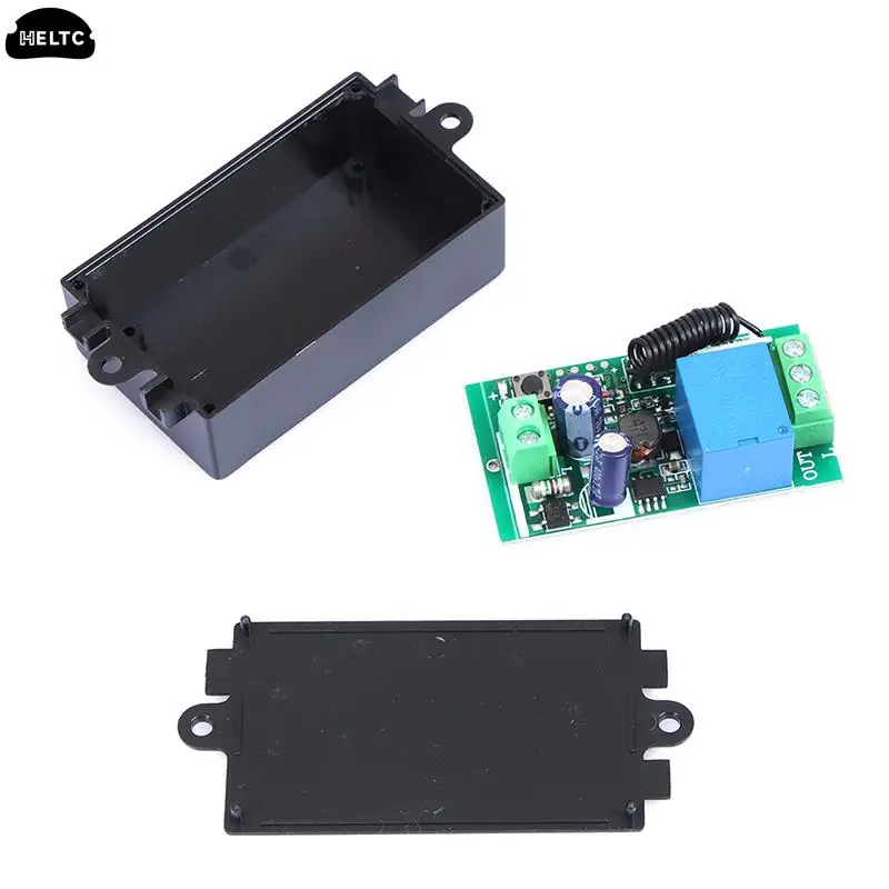 2pcs/set 433MHz AC 110V 220V 1CH Wireless Remote Control Switch Module Receiver RF