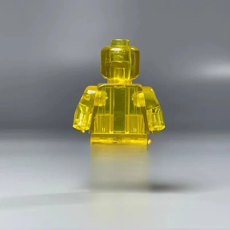 MOC Building Blocks Man Transparent Vegetable Luminous Children Educational Toys Boys Holiday Gift Collection Ornaments Hobby