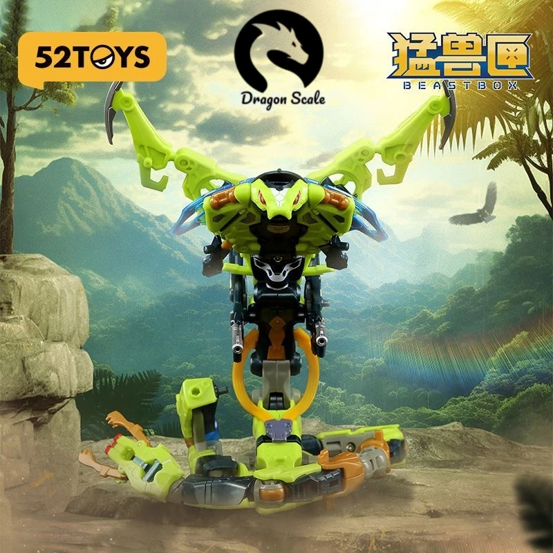 

In Stock 52TOYS BEASTBOX BB-71 GALE Deformation Model Cube Deformed Cobra Cube Action Figures Model Toys Ornament Gifts