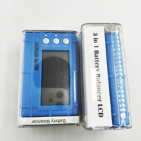 1 Pieces AOKoda 150W 3 in 1 RC 2s-6s Lipo Li-Fe Battery Balancer LCD+Voltage Meter Tester+Discharger