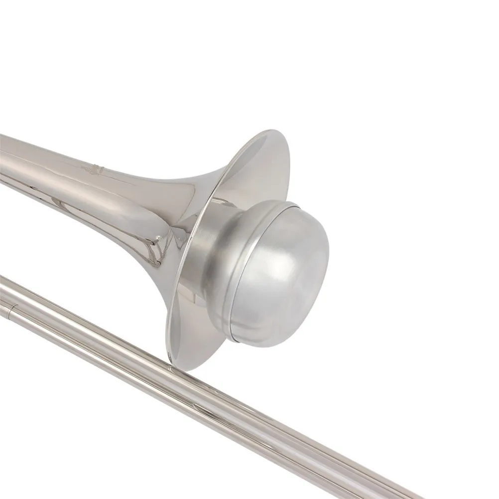 Tenor Trombone Mute for Night Practice – High-Fidelity Sound & Intonation Control, Durable Metal Construction