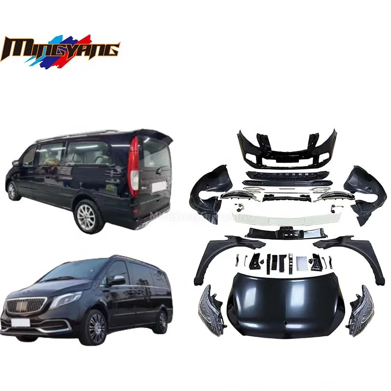 

Factory Hot Selling High Quality Car Bumper Full Conversion Upgrade Bodykit 2011 for W477 Vito Viano Body Kit