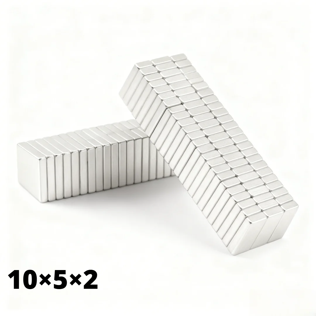 10x5x2mm Super Strong Magnet N35 Block Magnetic NdFeB Neodymium Magnet Powerful Disc imanes Refrigerator Magnets