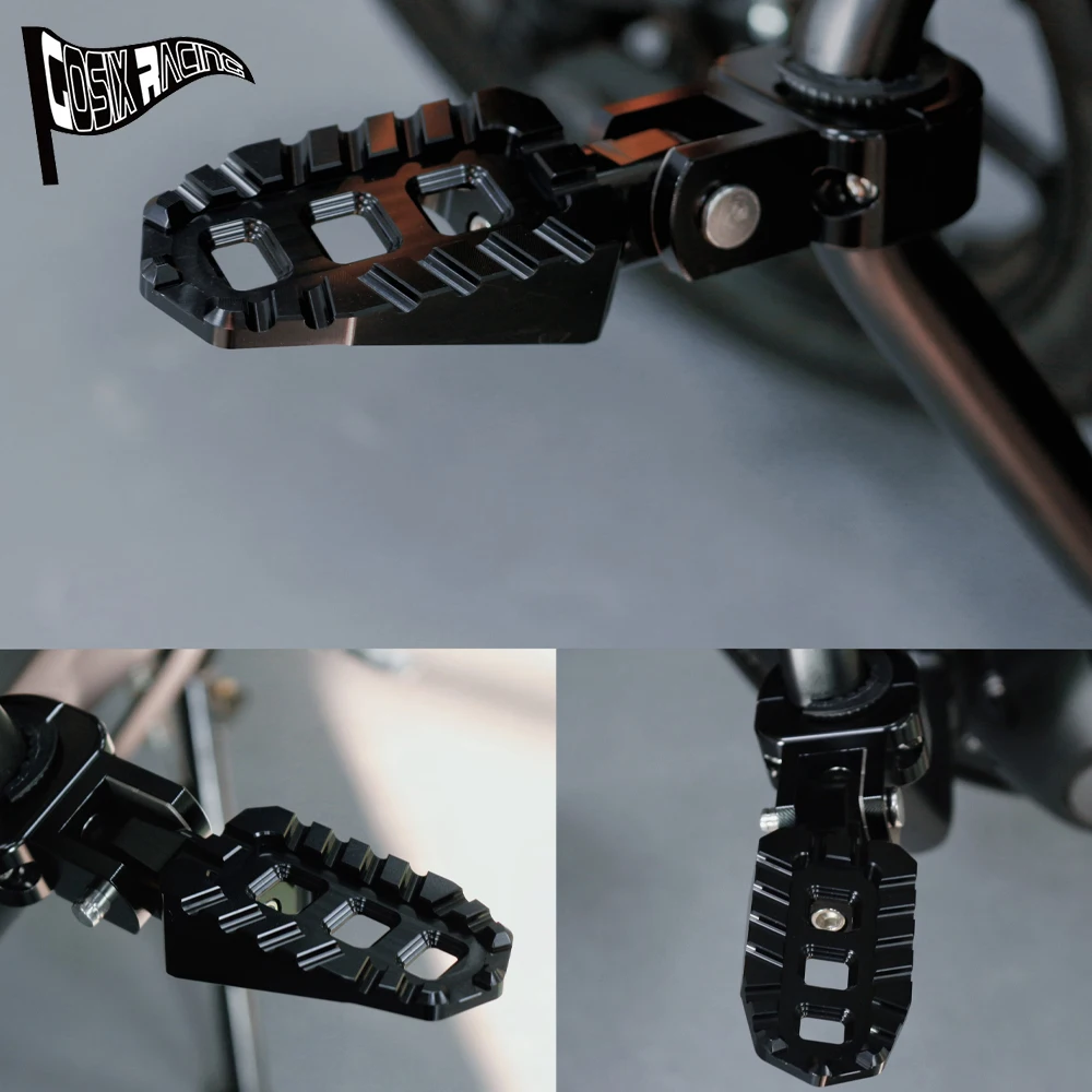 

For NX500 CB500X XL750 NC750X CRF1100L CRF1000L VFR1200X Motorcycle Adjustable Folding Foot Pegs Rest Pedal Set Footpeg Footrest