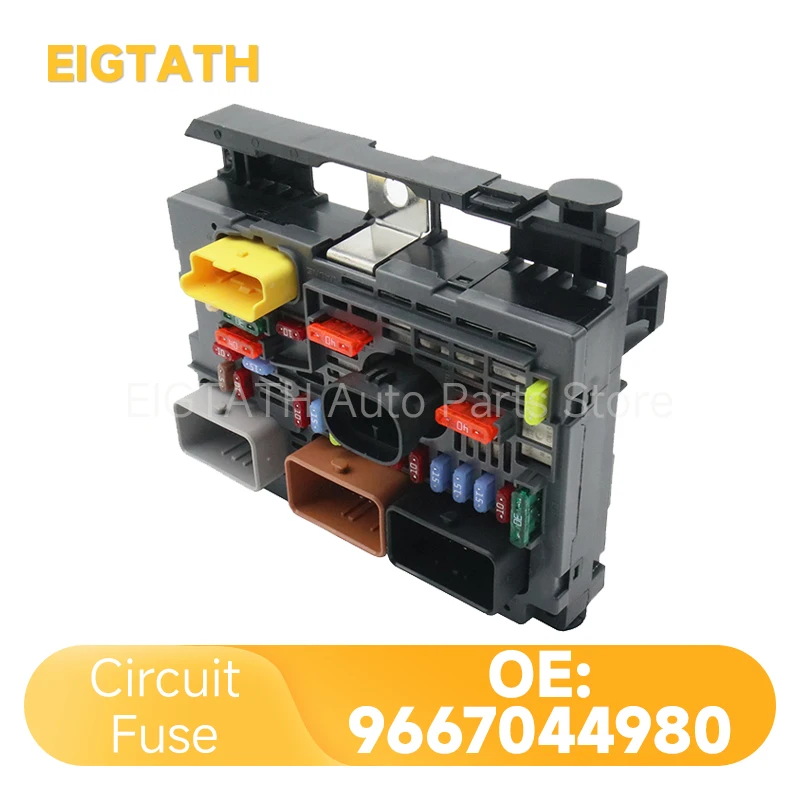 9667044980 Genuine Fuse Box BSM R02 For Citroen C4 C5 Picasso Peugeot 407 Interior Accessories Factory Price Automotive Sensors