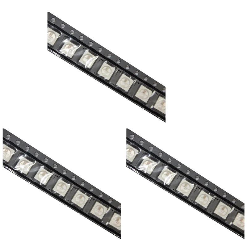 

A02M-1500 шт. WS2812B (4 контакта) светодиодный чип 5050 RGB SMD белая версия WS2812 цифровые пиксели с индивидуальной адресацией 5 В постоянного тока