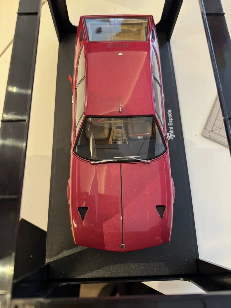 Autoart 1:18 ESPADA Simulation rouge édition limitée tout ouvert alliage métal statique modèle de voiture jouet cadeau
